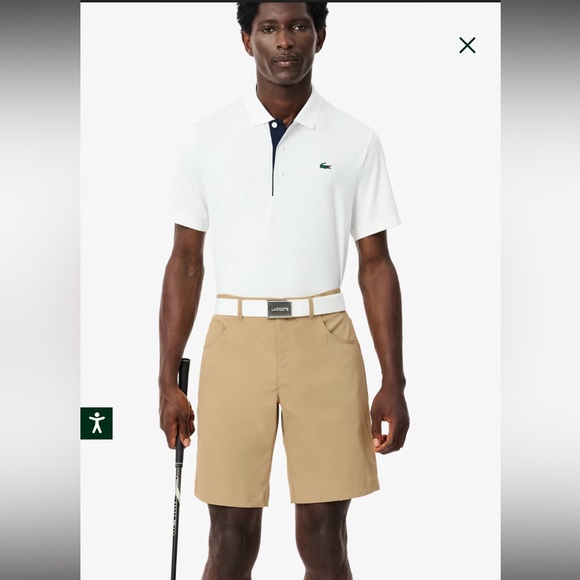 Lacoste Other - LACOSTE sport  slim fit ultra dry Golf Shorts size 30